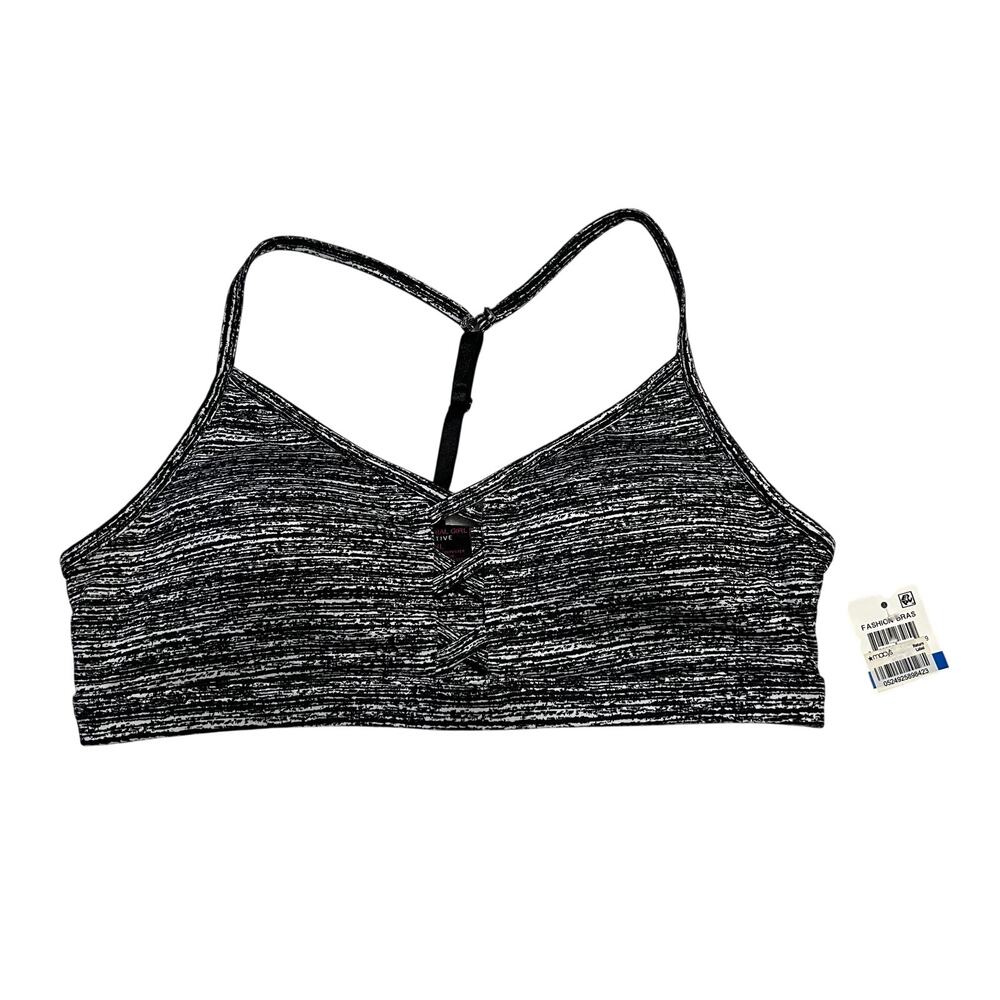 NEW Material Girl Active Juniors Sports Bra Size XL Workout Gym Active Training